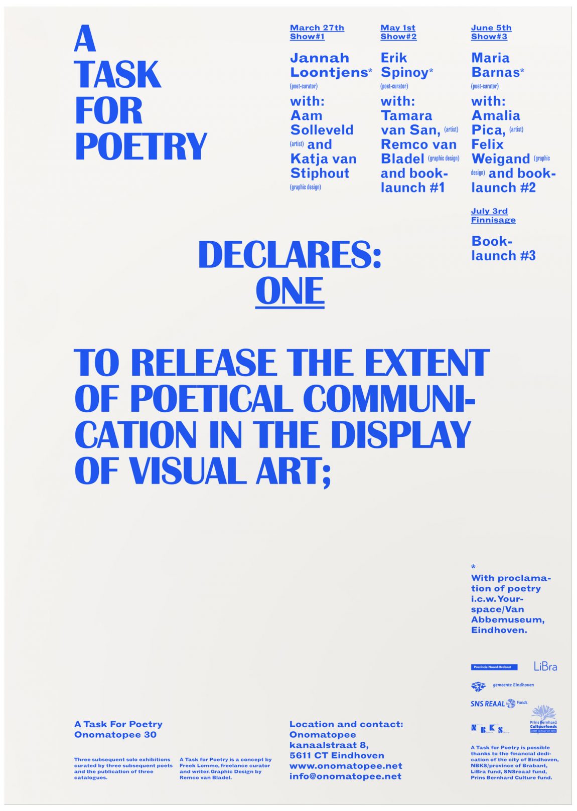 A Task for Poetry