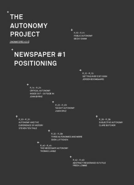 Autonomy Newspaper #1