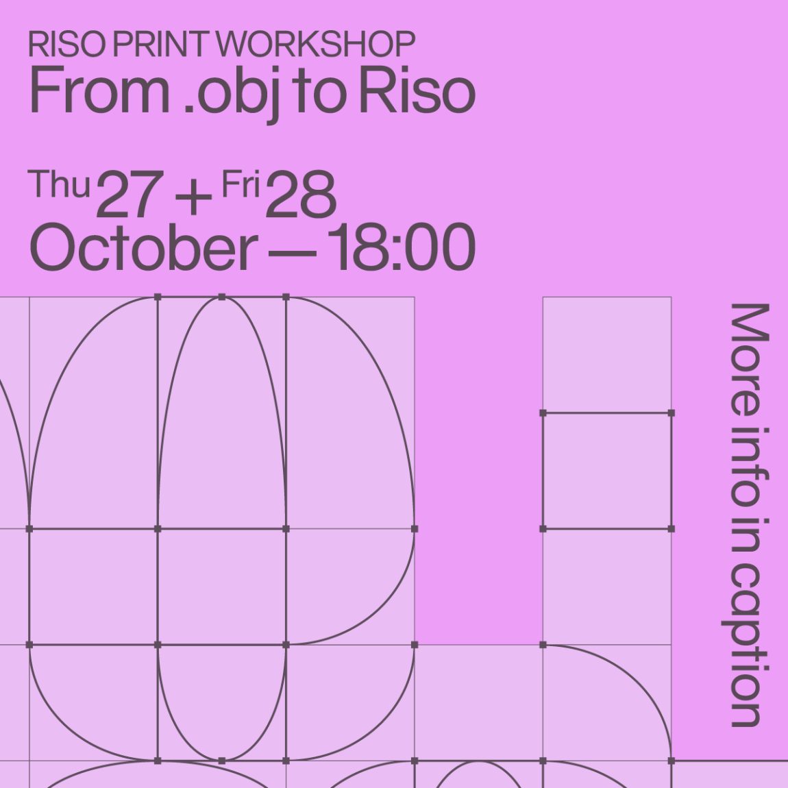 From .obj to Riso