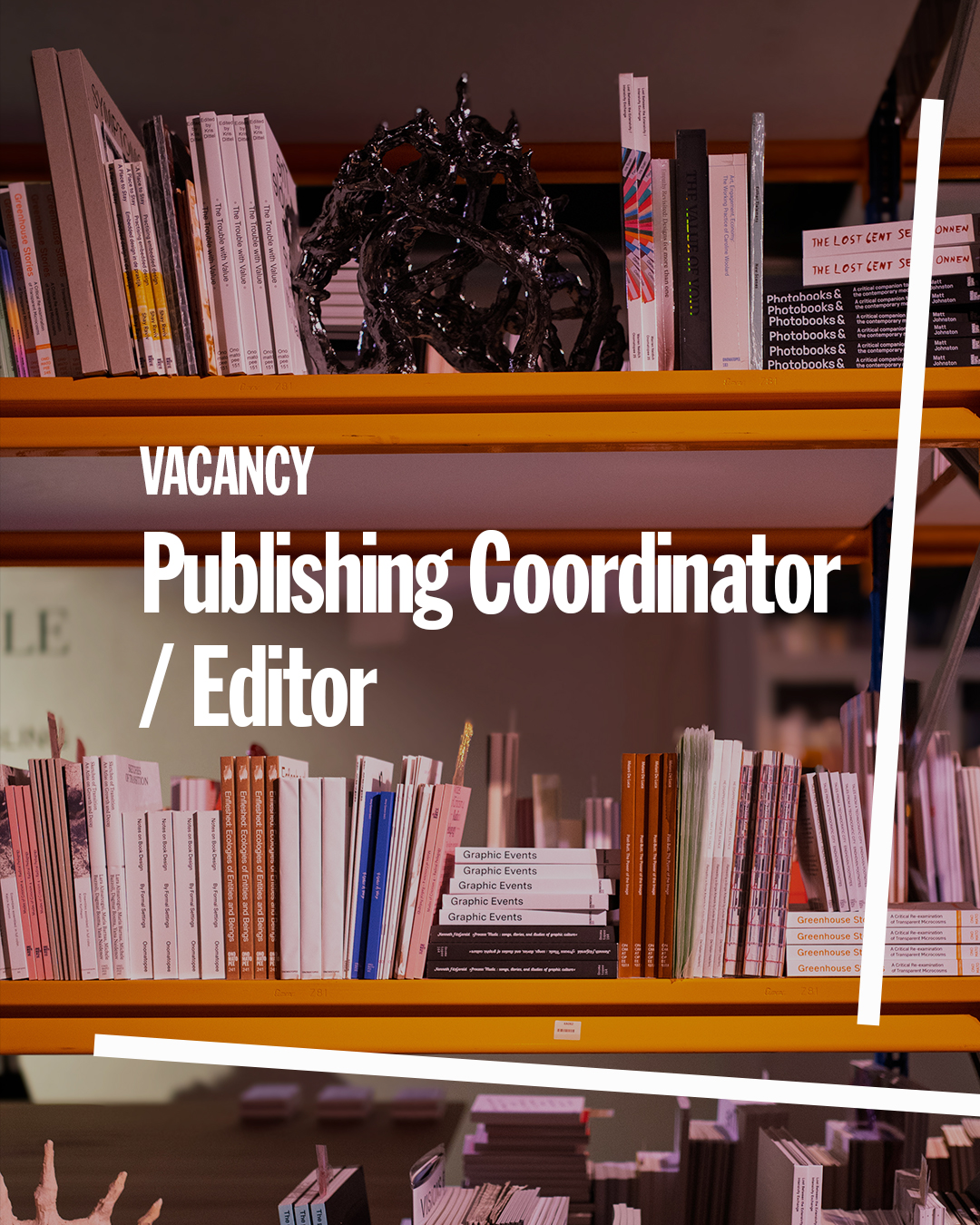 Vacancy Publishing Coordinator / Editor