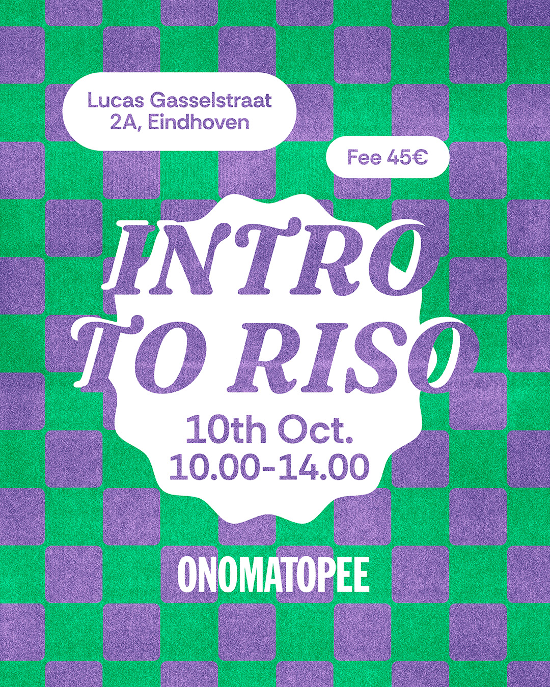 Workshop Intro to RISO