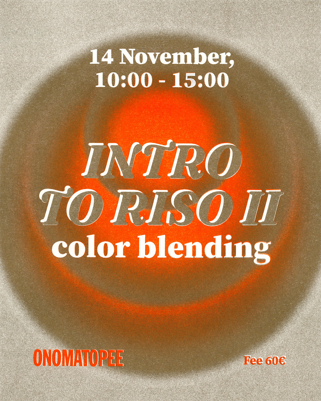 Workshop Intro to RISO II - Color Blending