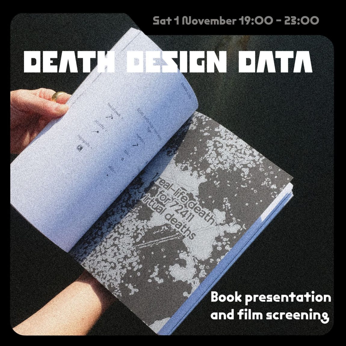 Death Design Data: book presentation + film screening